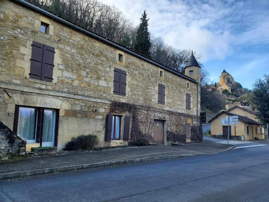 Studio Au Pied Du Chateau De Castelnaud Castelnaud La Chapelle Exterior foto